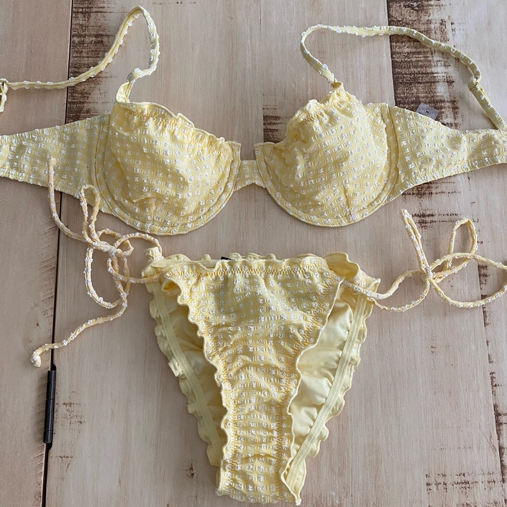 NWT Yellow Bikini